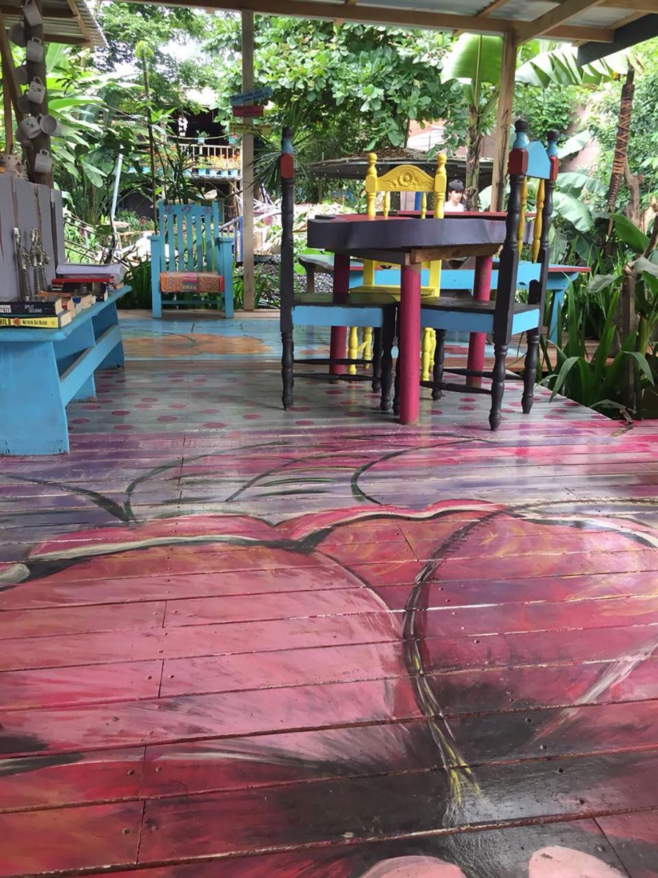 Wood House Hostel La Fortuna Buitenkant foto